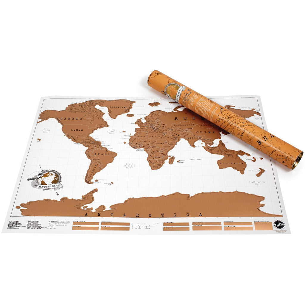 Weltkarte Scratch Map